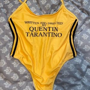 high waisted one piece